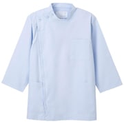 男子横掛8分袖 ブルー Mサイズ KES-5165