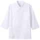 男子横掛8分袖 ホワイト LLサイズ KES-5165