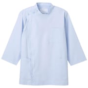 男子横掛8分袖 ブルー LLサイズ KES-5165