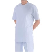 男子横掛半袖 ホワイト Sサイズ KES-5167