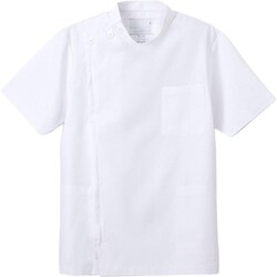 男子横掛半袖 ホワイト Lサイズ KES-5167