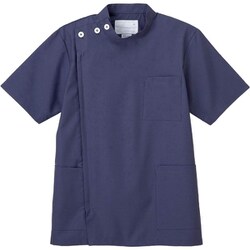男子横掛半袖 ネイビー Lサイズ KES-5167