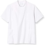 男子横掛半袖 ホワイト BLサイズ KES-5167