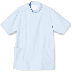 男子横掛半袖 ブルー BLサイズ KES-5167