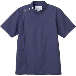 男子横掛半袖 ネイビー BLサイズ KES-5167