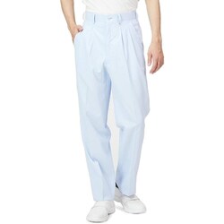 男子スラックス ブルー Mサイズ KES-5163