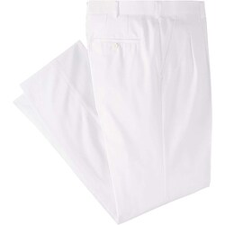 男子スラックス ホワイト LLサイズ KES-5163