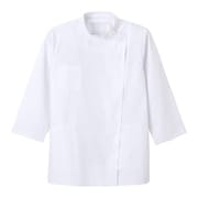 女子横掛8分袖 ホワイト Sサイズ KES-5171