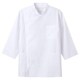 男子横掛8分袖 ホワイト Lサイズ KES-5165