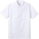 男子横掛半袖 ホワイト LLサイズ KES-5167