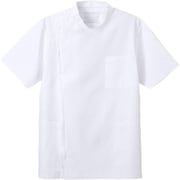 男子横掛半袖 ホワイト LLサイズ KES-5167