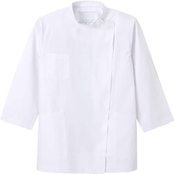 女子横掛8分袖 ホワイト Mサイズ KES-5171