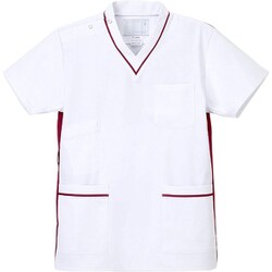 男女兼用上衣 Tバーガンディ Sサイズ FT-4492