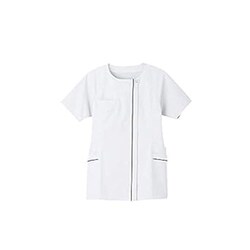 レディスジップアップスクラブ 4L ホワイト TB4004L-15