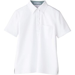 レディス吸水速乾ポロシャツ(チェック 3Lサイズ ホワイト FB4017L-15