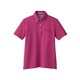 レディス吸水速乾ポロシャツ(花柄B) LLサイズ ピンク FB4019L-9