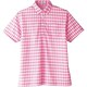 チェックプリントポロシャツ Sサイズ ピンク FB4523U-9