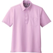 吸水速乾メンズポロシャツ（花柄B） LL ラベンダー FB5025M-19