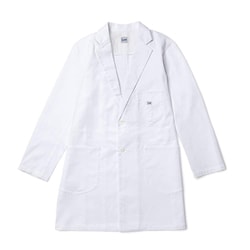 Leeメンズコート S ホワイト LMC76001-15