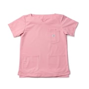 Leeレディススクラブ(キーネック) XXL ピンク LMS43001-9