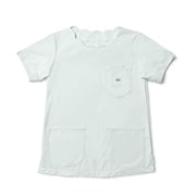 Leeレディススクラブ（スカラップ） XXL グリーン LMS43002-4