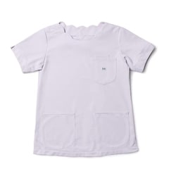 Leeレディススクラブ（スカラップ） XL ラベンダー LMS43002-14