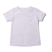 Leeレディススクラブ(スカラップ) XL ラベンダー LMS43002-14