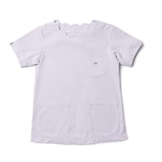 Leeレディススクラブ(スカラップ) XXL ラベンダー LMS43002-14