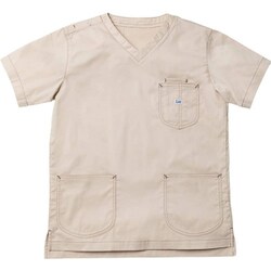 Leeユニセックススクラブ XXL ベージュ LMS49001-1