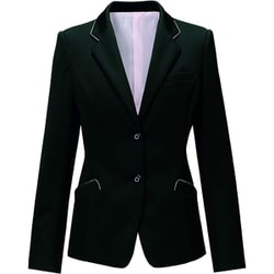 ジャケット（レディス用）19号 ブラック EAJ855-10