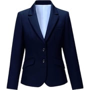 ジャケット(レディス用)19号 ネイビー EAJ865-52