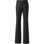 フレアストレートパンツ 23号 ブラック EAL530-10