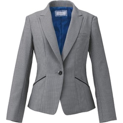 ジャケット（レディス用）19号 グレー EAJ581-5