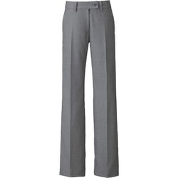 フレアストレートパンツ 23号 グレー EAL585-5