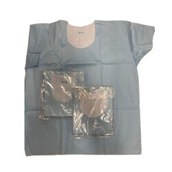 アンダーウェア ドクター上着 L ブルー VDW-L