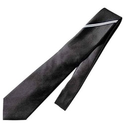 ネクタイ チャコール/白 BA503-1