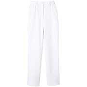 パンツ レディス（両脇ゴム） M ホワイト 73-951