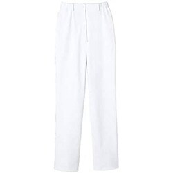 パンツ レディス（両脇ゴム） 3L ホワイト 73-951