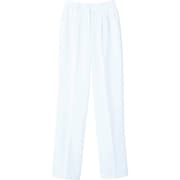 パンツ レディス(両脇ゴム) 5L ホワイト 73-951