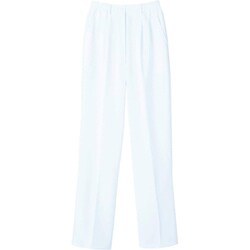 パンツ レディス（両脇ゴム） SS ホワイト 73-951