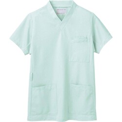 スクラブ（男女兼用・半袖） 4L ミント 72-617