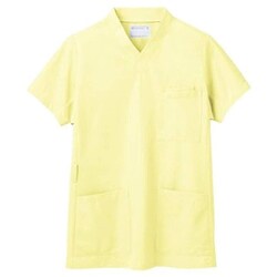 スクラブ（男女兼用・半袖） L シトラスイエロー 72-623