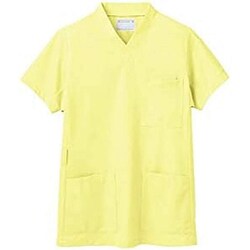 スクラブ（男女兼用・半袖） 3L シトラスイエロー 72-623