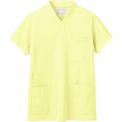 スクラブ（男女兼用・半袖） 4L シトラスイエロー 72-623