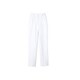 ナースパンツ（両脇ゴム） L ホワイト 73-1341
