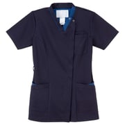 女子スクラブ ネイビー＋Rブルー LLサイズ RF-5122