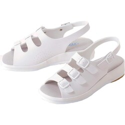 ナースサンダル コンフォート 3L（26.0～26.5cm） ホワイト 270-1