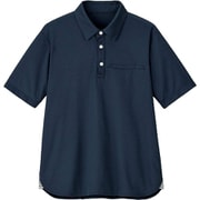 介護・看護用ポロシャツ 5L ナイトスカイネイビー HSP017-2