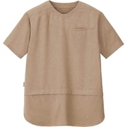 HYUGGE ロング丈スクラブ 4L アースベージュ HST019-8