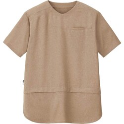 HYUGGE ロング丈スクラブ 5L アースベージュ HST019-8